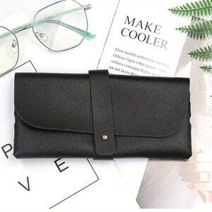 ⭐NWT PU Leather Glasses Case